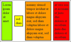 align-items: center - das Element wird vertical zentriert